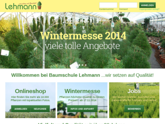 baumschule-lehmann.de website preview