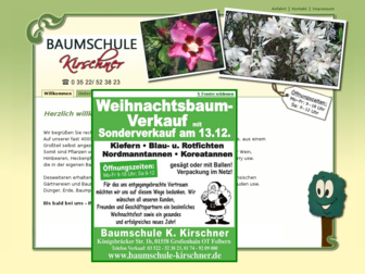 baumschule-kirschner.de website preview