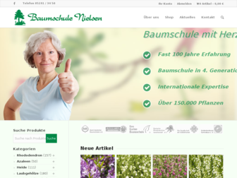 baumschule-nielsen.de website preview