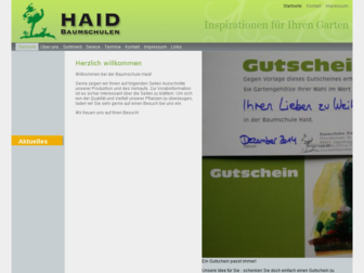 baumschule-haid.de website preview