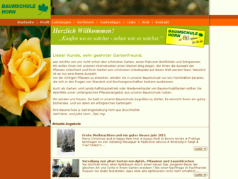 baumschule-horn.de website preview