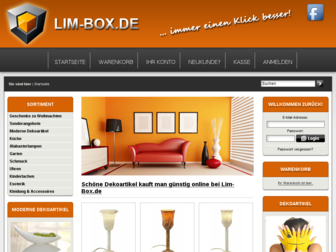 lim-box.de website preview