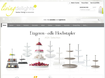 living-delights.de website preview