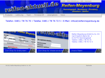 reifen-aktuell.de website preview