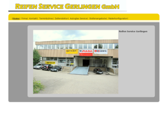 reifen-service-gerlingen.de website preview