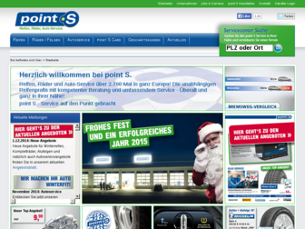 point-s.de website preview
