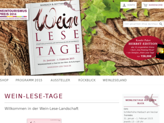 wein-lese-tage.de website preview