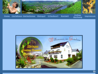 wein-gaestehaus-trossen.de website preview