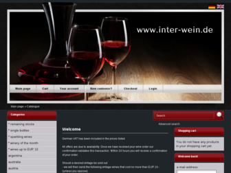 inter-wein.de website preview
