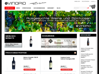vinopio.de website preview
