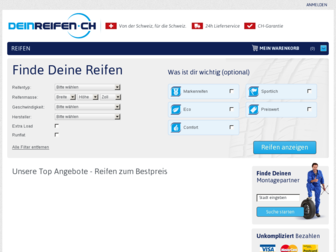 deinreifen.ch website preview