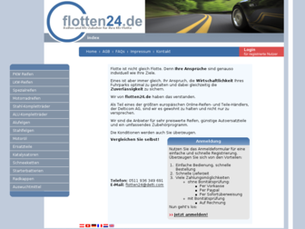 flotten24.de website preview
