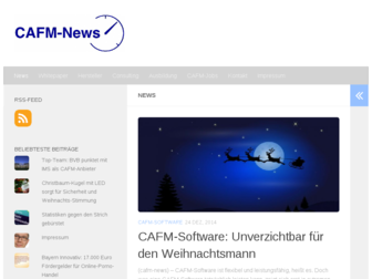 cafm-news.de website preview