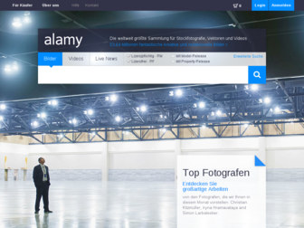 de.alamy.com website preview
