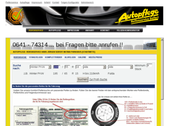 autopflege-giessen.de website preview