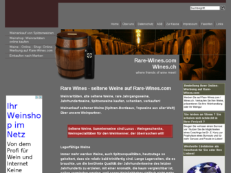 wines.ch website preview