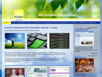 kuebler.net website preview