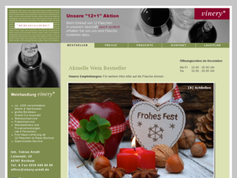 vinery-arndt.de website preview