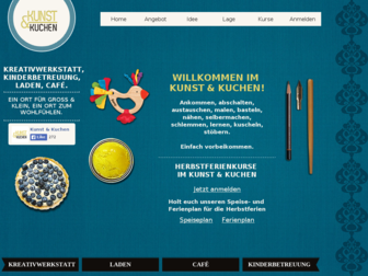 kunstundkuchen.eu website preview