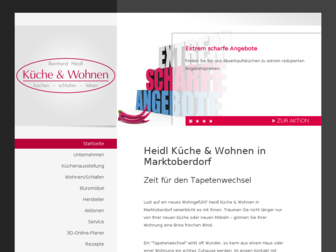 heidl-kueche-wohnen.de website preview