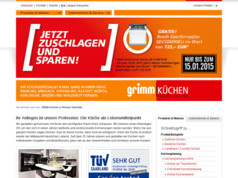 grimm-kuechen.de website preview