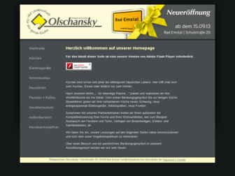 einbaukuechen-olschansky.de website preview