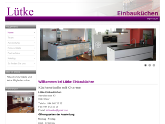 luetke.ch website preview