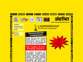 stetter-kuechen.de website preview