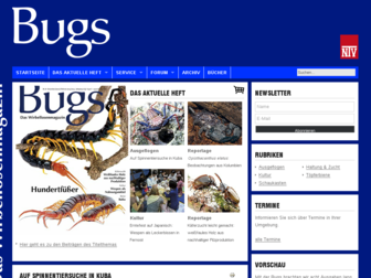 bugs-magazin.de website preview