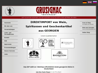 grusignac.de website preview