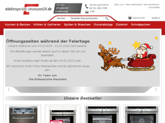elektrogeraete-neumann24.de website preview
