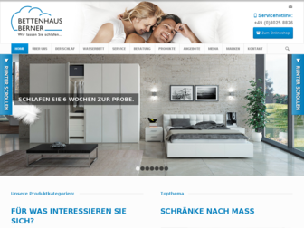 bettenhaus-berner.de website preview