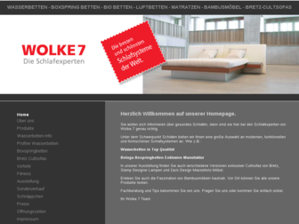 wolke7-team.de website preview