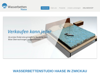 wasserbetten-haase.eu website preview