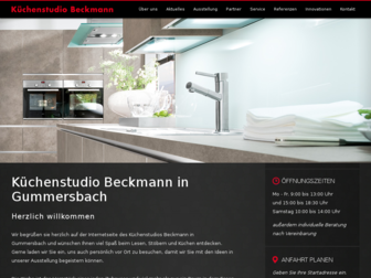 kuechenstudio-beckmann.de website preview