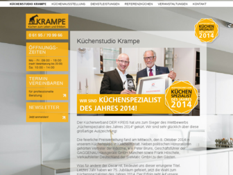 kuechen-krampe.de website preview