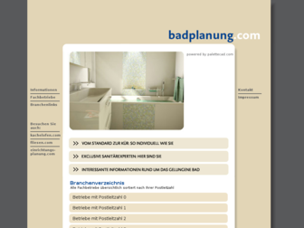 badplanung.com website preview