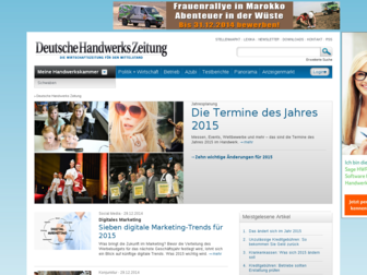 deutsche-handwerks-zeitung.de website preview