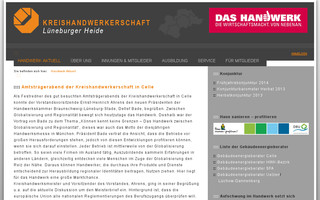 handwerk-lueneburgerheide.de website preview