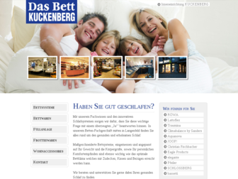 kuckenberg-das-bett.de website preview
