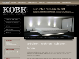 kobe-wohnen.de website preview