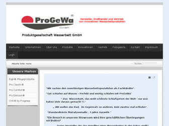 progewa.de website preview