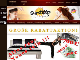 sunsleep.de website preview