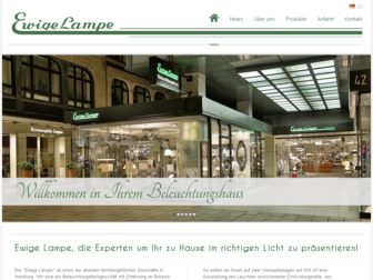 ewige-lampe.de website preview