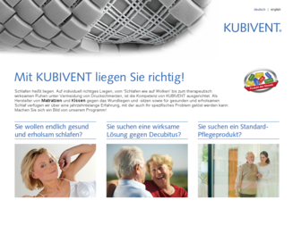 kubivent.com website preview