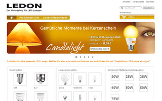 ledon.de website preview