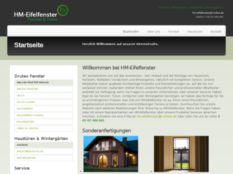 hm-eifelfenster.de website preview