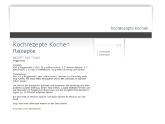 kochrezepte-kochen.com website preview