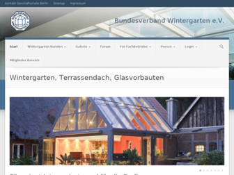bundesverband-wintergarten.de website preview