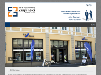 zeglinski.de website preview